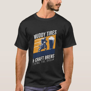Camiseta Cervezas Artesanales Cerveza IPA Motocross Dirt Bi