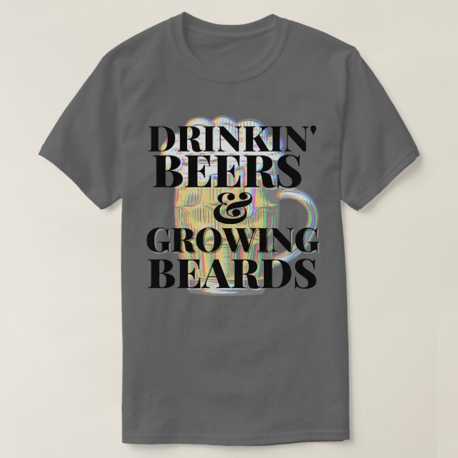 Camiseta Cervezas de Bebidas de secado 1 (Diseño del anverso)