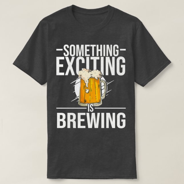 Camiseta Cervezas de Cerveza Hogar Fabricando Cervezas de A (Diseño del anverso)