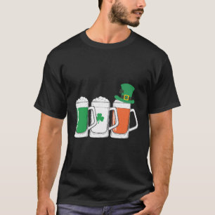 Camiseta Cervezas Irlandesas - Bandera De Irlanda San Patri