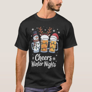 Camiseta Cervezas Noches de Invierno Amantes de la Cerveza