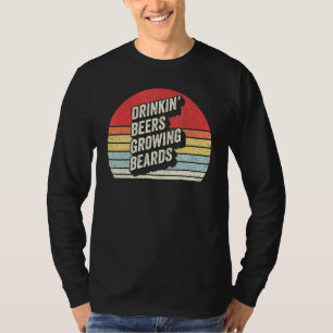 Camiseta Cervezas Retro Vintage Beers cultivando cerveza