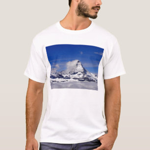 Camiseta Cervino en un mar de la nube en Suiza
