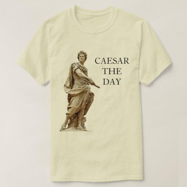 Camiseta César el día (Diseño del anverso)