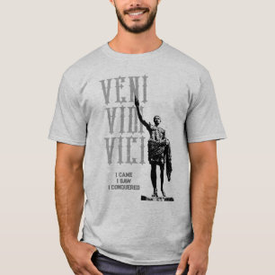 Camiseta César, Vi Que Veni Vidi Vici.