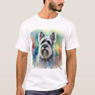 Camiseta Cesky Terrier 290824AREF146 - Watercolor