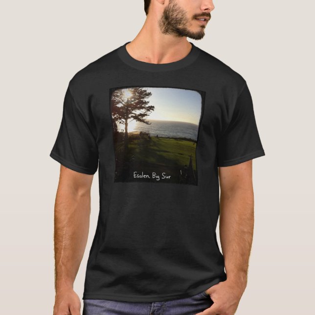 Camiseta Césped delantero en Esalen, Sur grande (Anverso)
