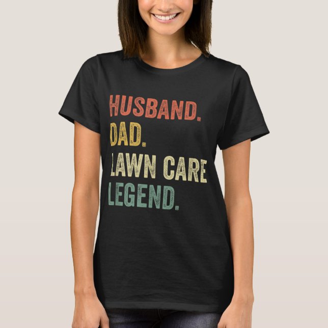Camiseta Césped divertido que siembra hierba cuidado de las (Anverso)