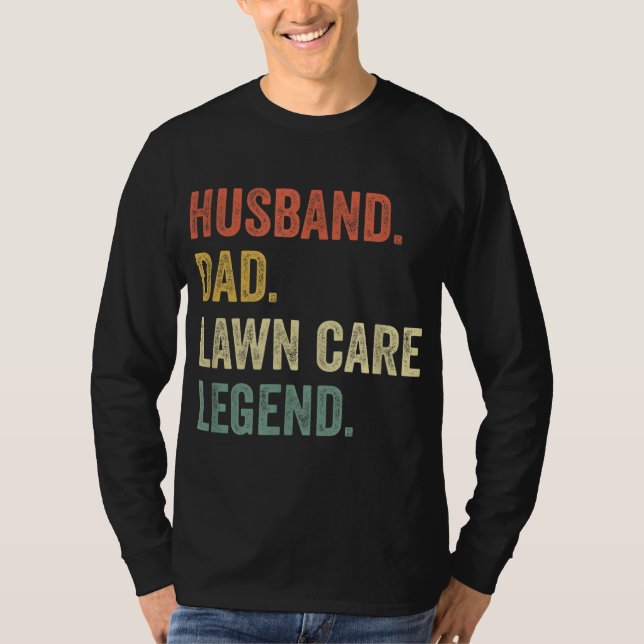 Camiseta Césped divertido que siembra hierba cuidado de las (Anverso)