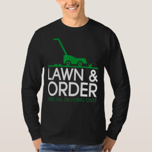 Camiseta Césped Orden Unidad especial de desplazamiento Máq
