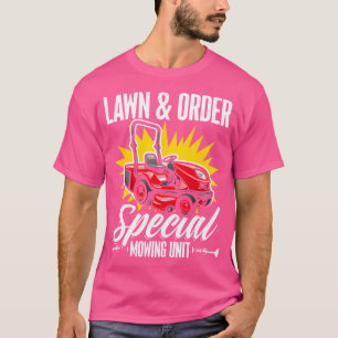 Camiseta Césped Y Orden Hierba Cortar Césped Jardinería Cor