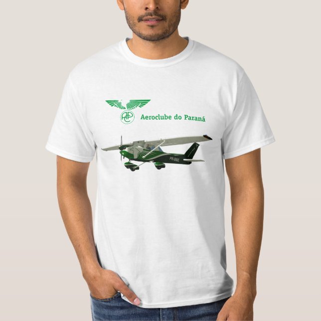 Camiseta Cessna 152 Aeroclube do Paraná - PR-BBE (Anverso)