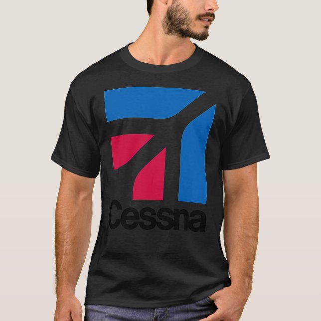 Camiseta Cessna Logo Classic T-Shirt (Anverso)