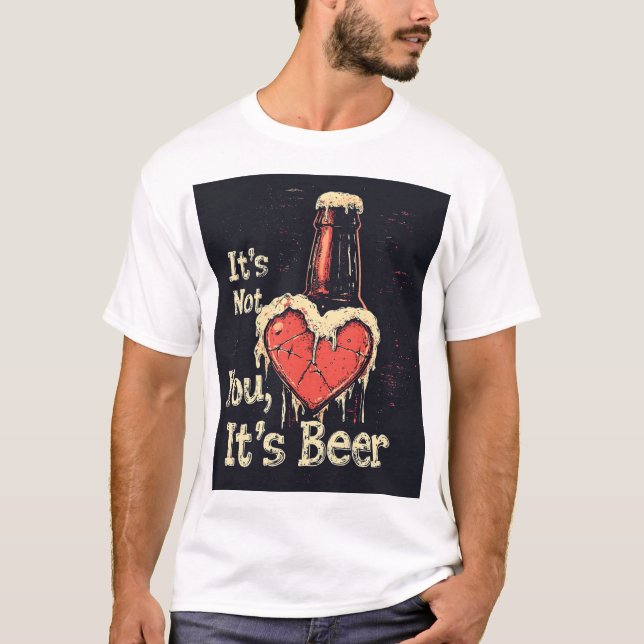 Camiseta C'est la Bière, Pas Toi 🍺 (Anverso)
