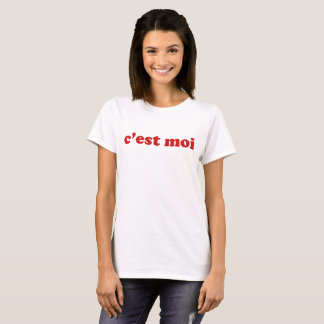 Camiseta C'est moi
