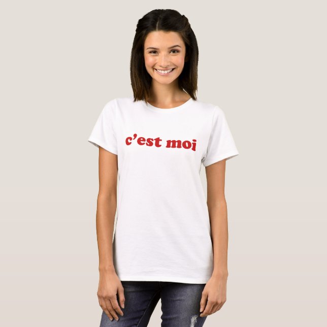 Camiseta C'est moi (Anverso completo)