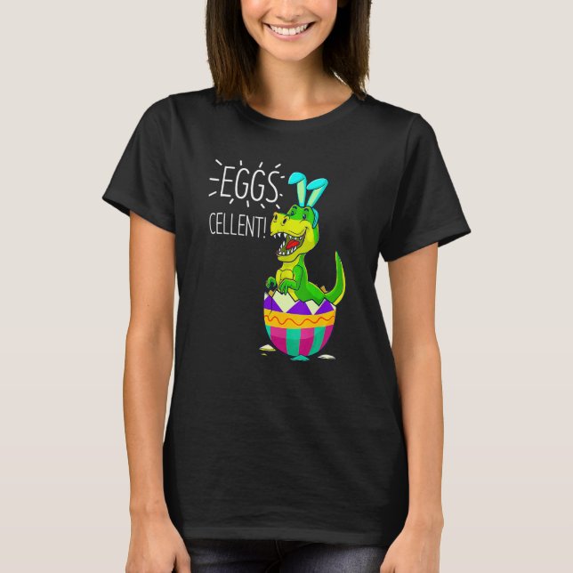 Camiseta Cesta Cute De Pascua Abarca Huevos Cel De Huevos R (Anverso)