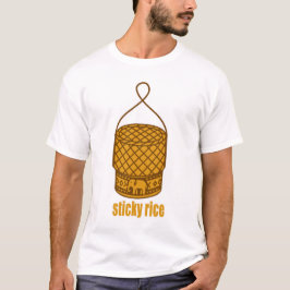 Camiseta cesta de arroz pegajosa