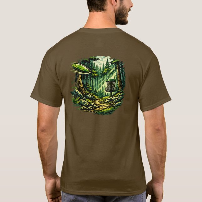 Camiseta Cesta de bosque  (Reverso)