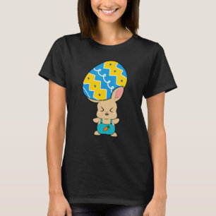 Camiseta Cesta de conejo de Pascua Huevos Mujeres Hombres N