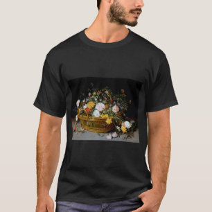 Camiseta Cesta de flores, Jan Brueghel el joven