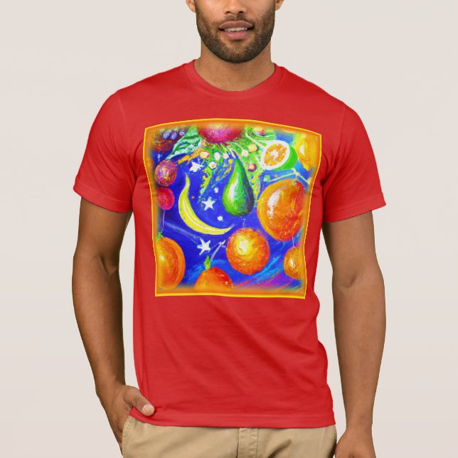 Camiseta Cesta De Fruta Estelar. ¡Hazte con una en Zazzle (Anverso)