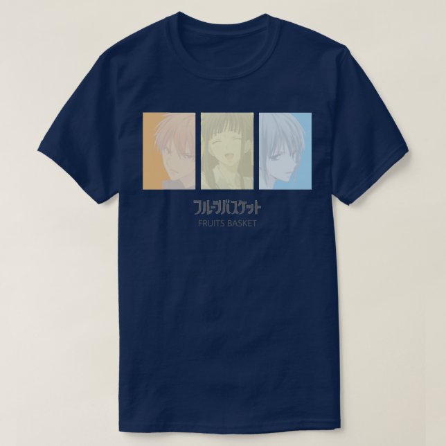 Camiseta Cesta de frutas 3 (Diseño del anverso)