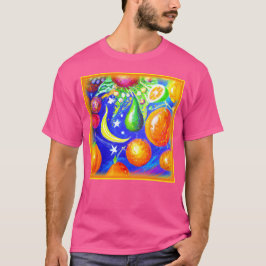 Camiseta Cesta de Frutas Bajo las Estrellas. Comprar Ahora