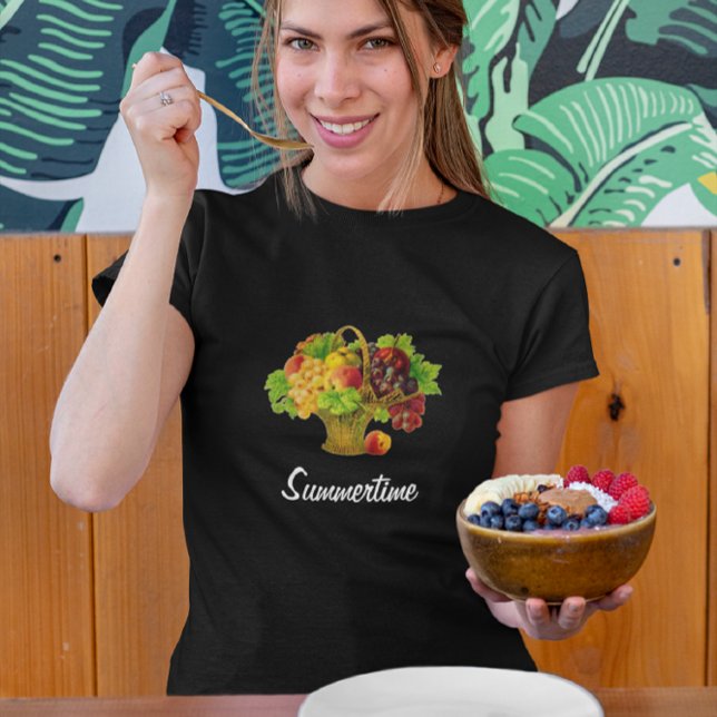 Camiseta Cesta de frutas de época (Subido por el creador)