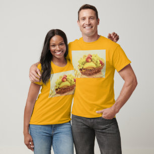 Camiseta "Cesta de Frutos" Foto Cute. ¡Hazte con una en Zaz