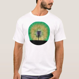Camiseta Cesta de golf de disco de tinta