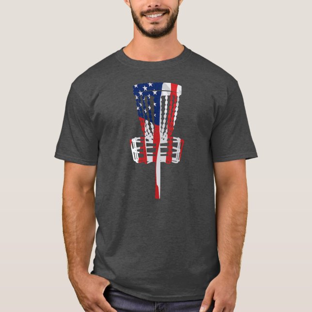 Camiseta Cesta de Golf en Disco de los Estados Unidos 4 de  (Anverso)
