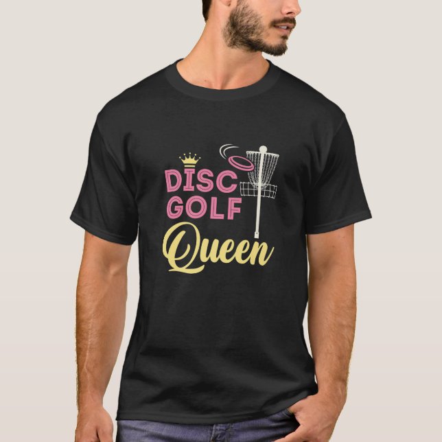 Camiseta Cesta de Mujeres de Golf Queen Disk (Anverso)