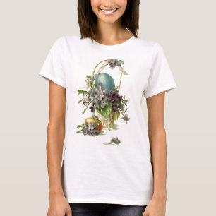 Camiseta Cesta de Pascua del vintage