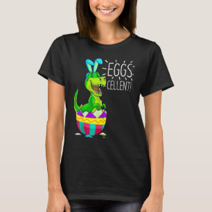 Camiseta Cesta de Pascua Estudia Huevo de Huevo de Conejo R