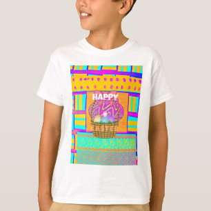 Camiseta Cesta de Pascua inspirada en África Occidental y H