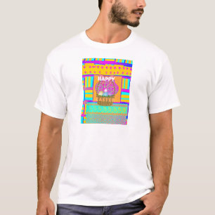 Camiseta Cesta de Pascua inspirada en África Occidental y H