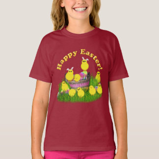 Camiseta Cesta de Pascua para Niños