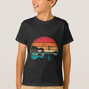 Camiseta Cesta divertida de disco de golf Frisbee Árbol Gui