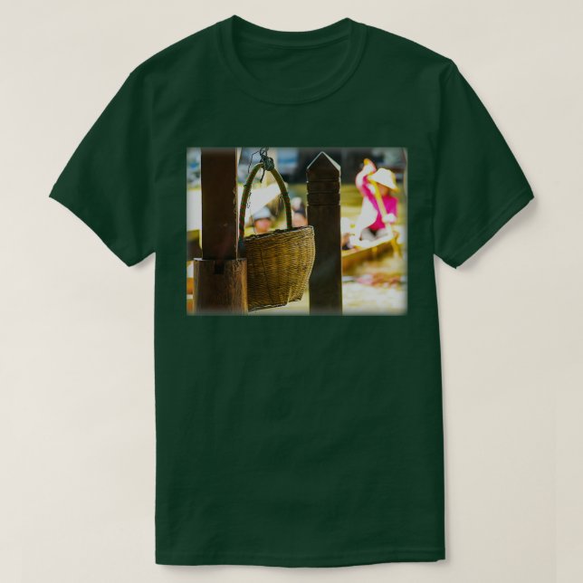 Camiseta Cesta en Khlong Ong Ang Canai Bangkok (Diseño del anverso)