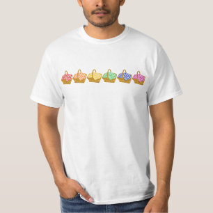 Camiseta Cestas de picnic arcoiris