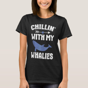 Camiseta cetáceos de observación de ballena azul 1