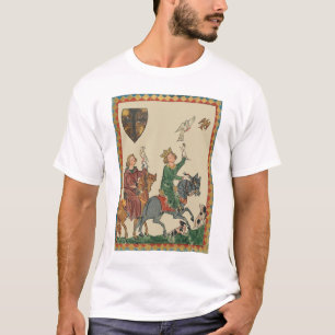 Camiseta Cetrería, Códice Manesse del siglo XIV