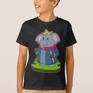 Camiseta Cetro Corona del Rey Elefante