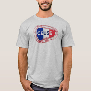 Camiseta Ceuse France Rock Climber Carabiner