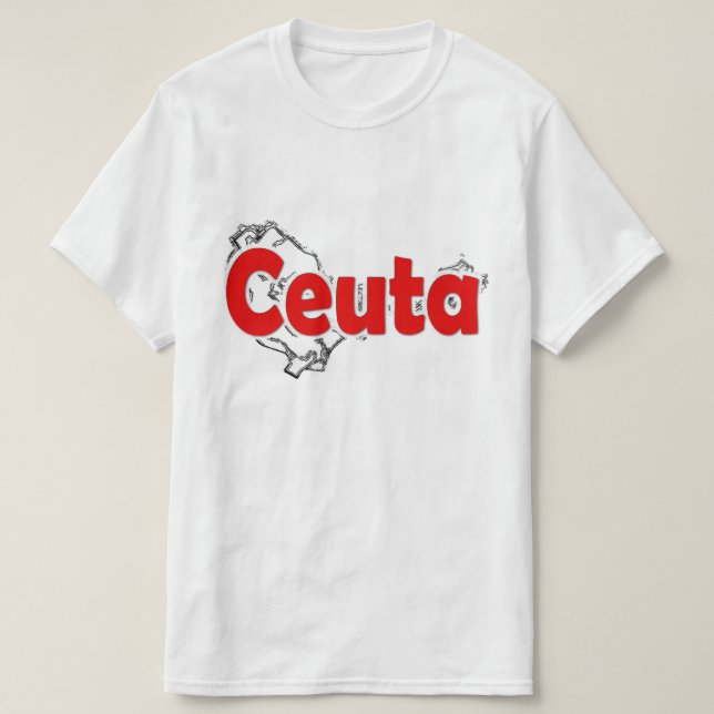 Camiseta Ceuta (Diseño del anverso)