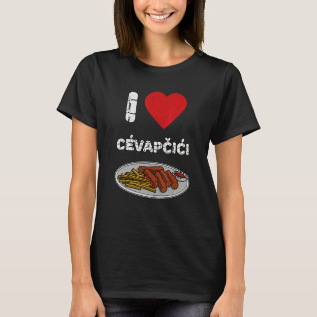 Camiseta Cevapcici Kebab Balkan cuisine 10 (Anverso)