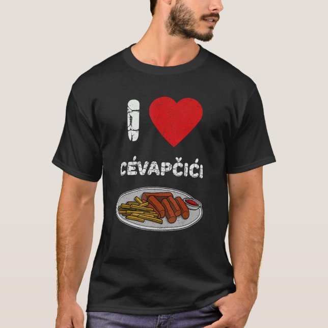 Camiseta Cevapcici Kebab Balkan cuisine 10 (Anverso)