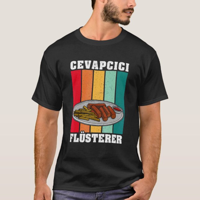 Camiseta Cevapcici Kebab Balkan cuisine 14 (Anverso)