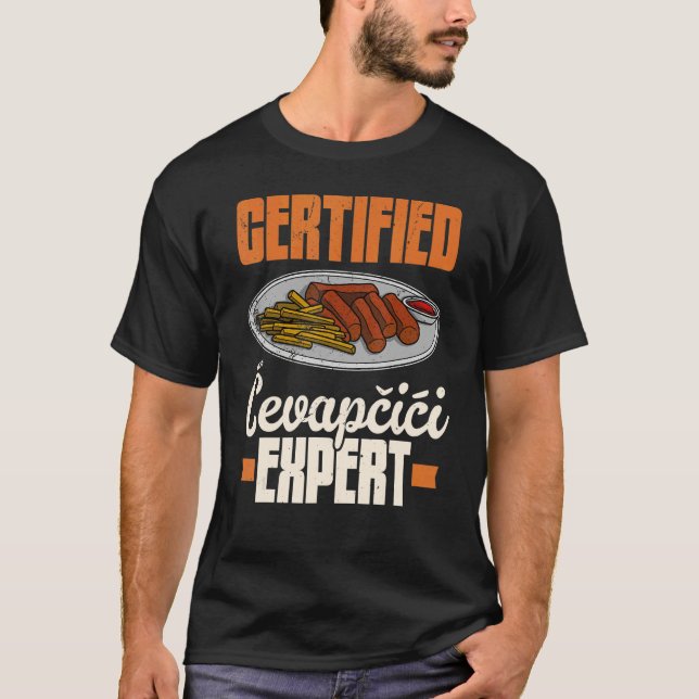 Camiseta Cevapcici Kebab Balkan cuisine 18 (Anverso)
